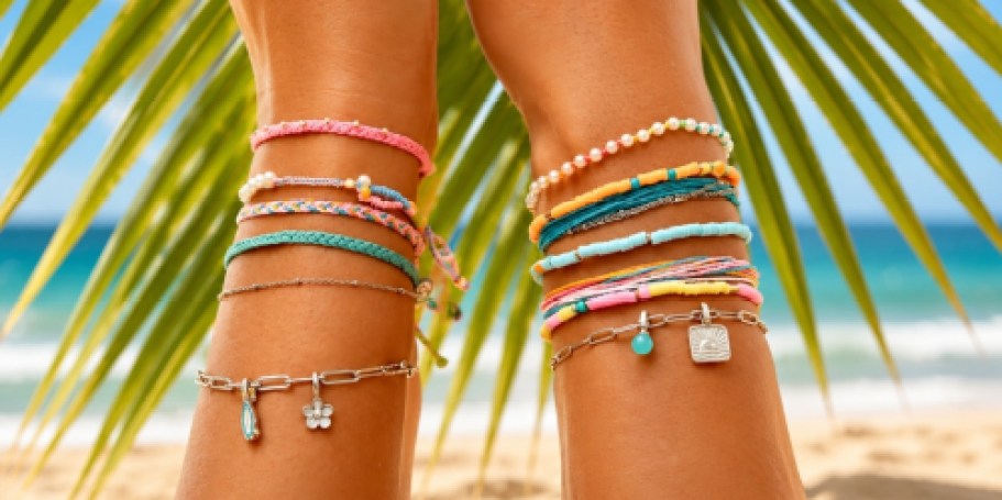 Buy 1, Get 1 FREE Pura Vida Bracelets & Charms