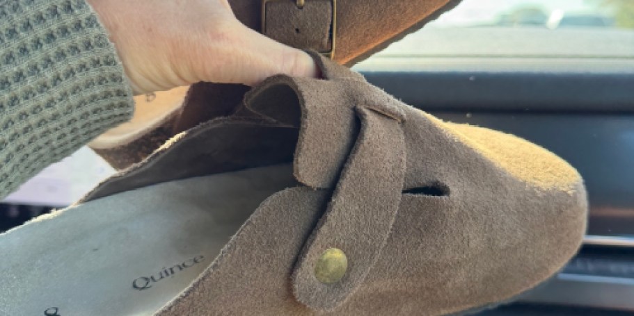 Pay Nearly $100 Less for Quince Suede Clogs Compared to Birks (Collin Says The Quality is Identical!)