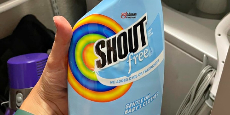 Shout Free Stain Remover Spray Just $3 Shipped on Amazon