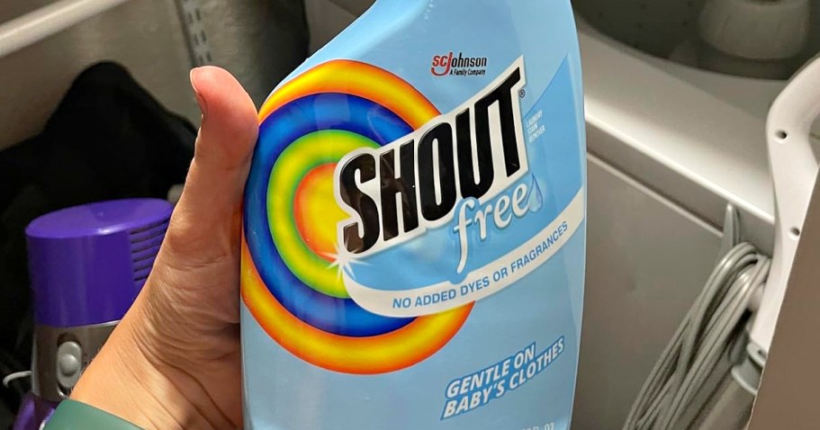 Shout Free Stain Remover Spray Just $3 Shipped on Amazon
