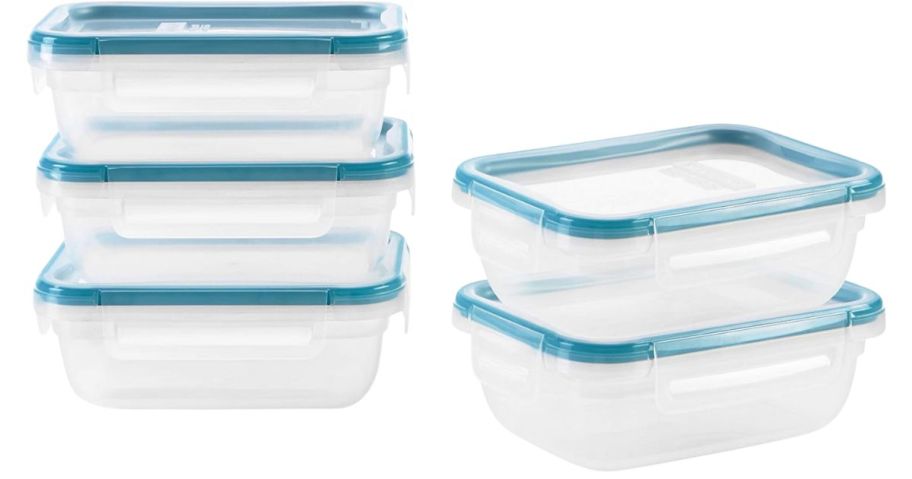 5-piece snapware container set