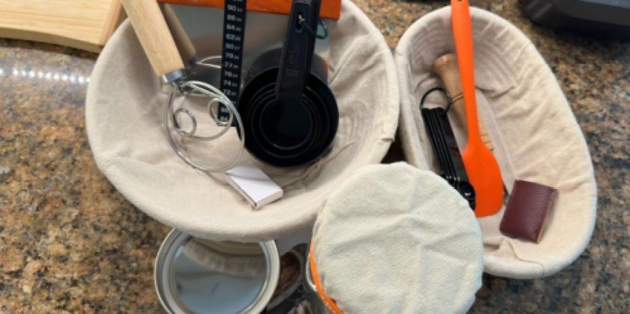 Sourdough Starter Jar 26-Piece Kit Just $16.99 Shipped on Amazon (Reg. $50)