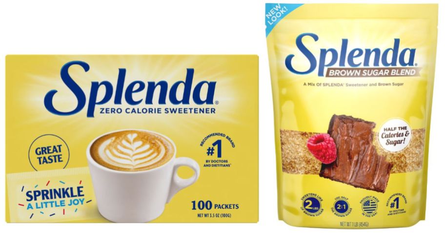 splenda packets and brown sugar blend