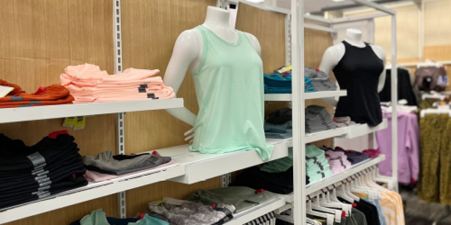 Last Day to Score 30% Off Target Activewear | Popular Styles from $5.60