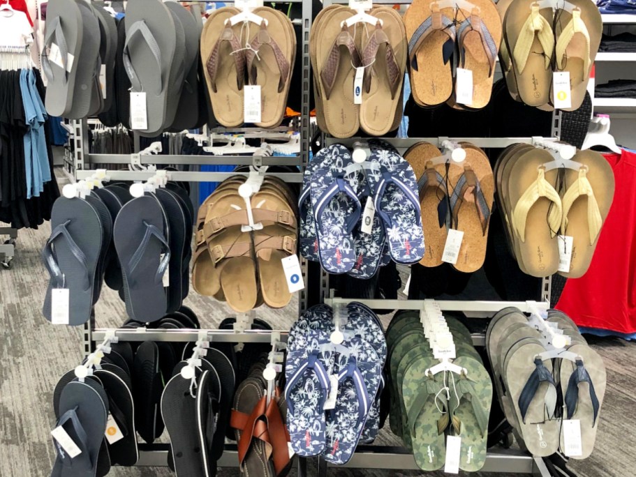Target Men’s Sandals & Slides from $3.50