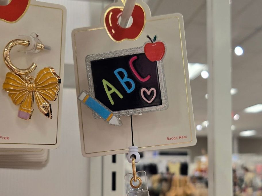 Teacher ABC Badge Reel in store