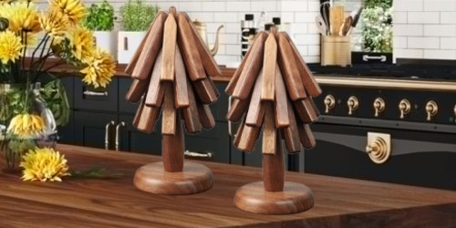 Wooden Coaster Trivet Tree Just $9.98 on Amazon