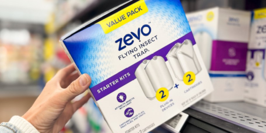 Walmart Cash Manufacturer Offer on Zevo Indoor Fly Trap 2-Packs (Spring Cleaning Essential!)