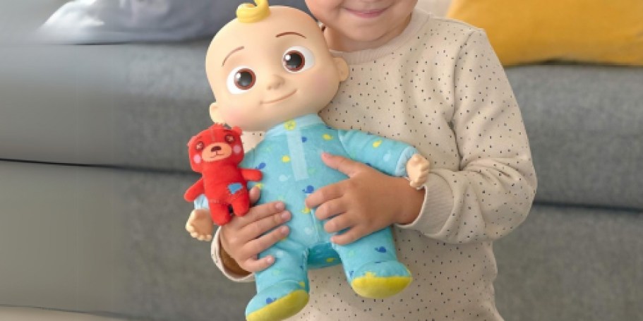 CoComelon Musical JJ Plush Doll Just $6.89 on Amazon (Reg. $20)