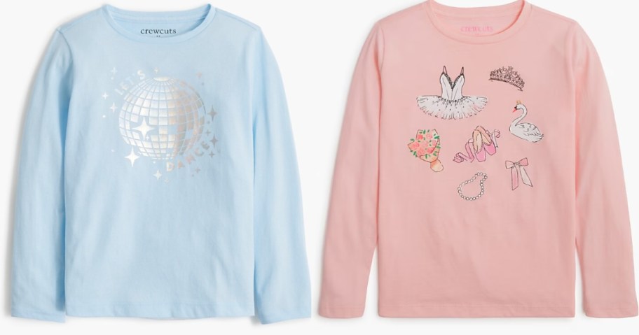 Two girl long sleeve graphics