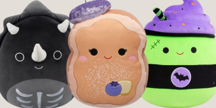 Buy 1, Get 1 50% Off Squishmallows at Target (Including Halloween Plushes)