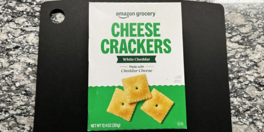 Amazon Grocery Cheddar Crackers Just $1.61 Shipped on Amazon