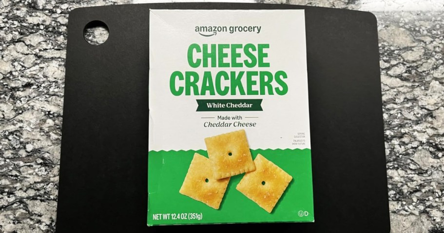 Amazon Grocery Cheddar Crackers Just $1.61 Shipped on Amazon