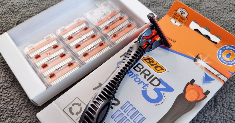 BIC Comfort 3 Razor w/ 12 Refills Just $5.95 Shipped on Amazon (Reg. $18)