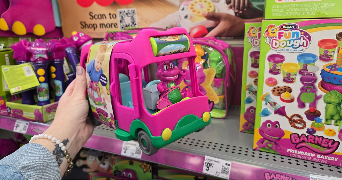 Barney Toys Available NOW at Walmart - HUGE Plush Just $24.97