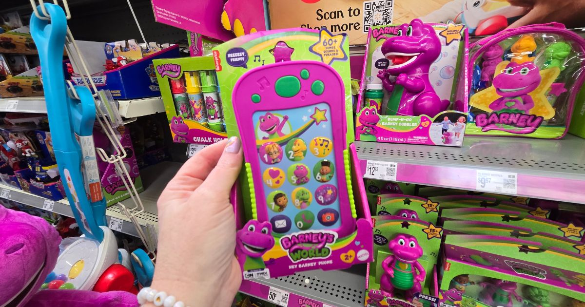 Barney Toys Available NOW at Walmart - HUGE Plush Just $24.97