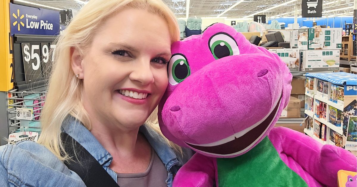 Barney Toys Available NOW at Walmart - HUGE Plush Just $24.97