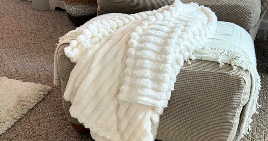 Reader-Fave Plush Throw Blanket Just $8 on Amazon (Reg. $18)