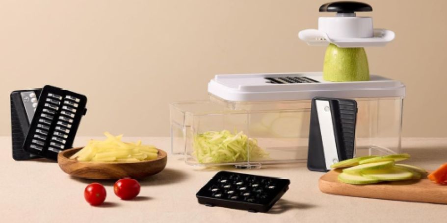 Carote Mandoline Vegetable Chopper w/ Container Just $11.99 on Amazon (Reg. $28) + More