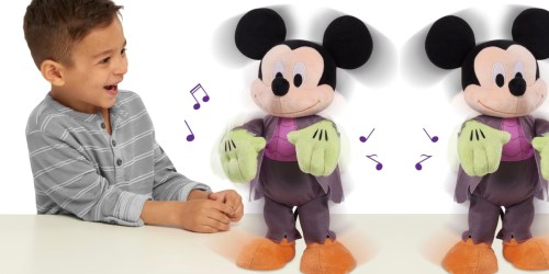 Disney Zombie Halloween Dancing Plush Just $5.99 for Prime Members (Lightning Deal)
