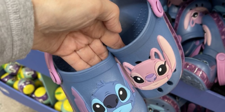 Kids Character Shoes from $4 on Walmart.com | Stitch, Bluey, Winnie The Pooh, & More!