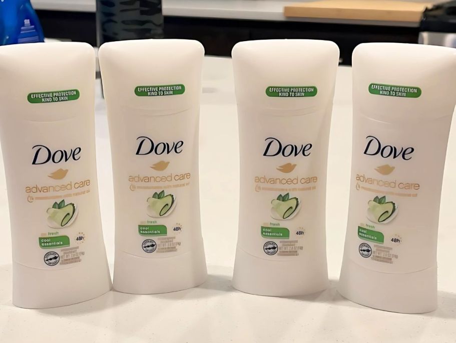 Dove Deodorant 4-Pack Only $10.56 Shipped on Amazon