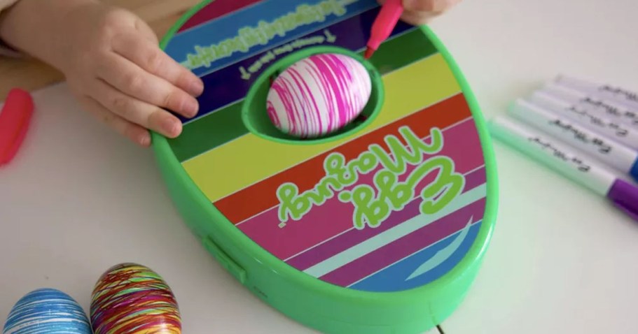 EggMazing Spinning Egg Decorator Kit Only $19.99 on Walmart (Includes Markers!)