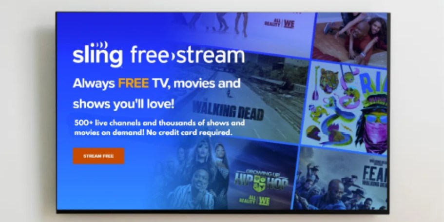Stream Over 500 Channels + More Than 40,000 On-Demand Shows for FREE (+ Get a $1 Sling TV Day Pass)