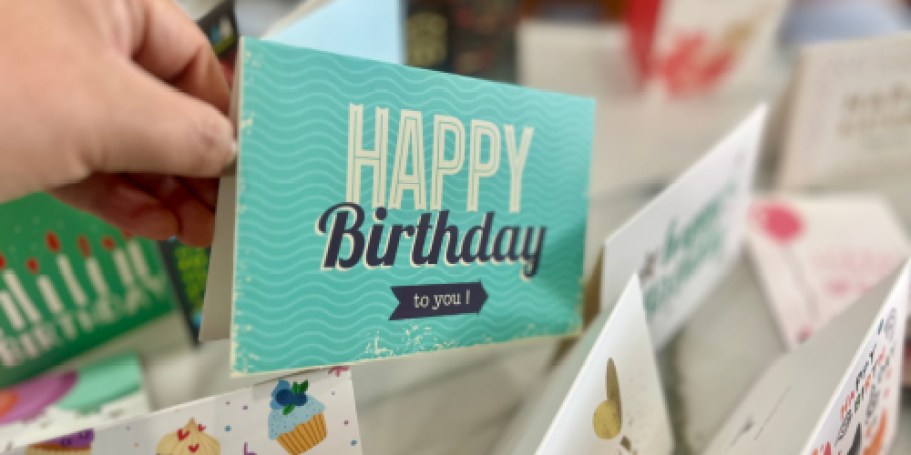 Assorted Birthday Cards 20-Pack Just $5.85 on Amazon