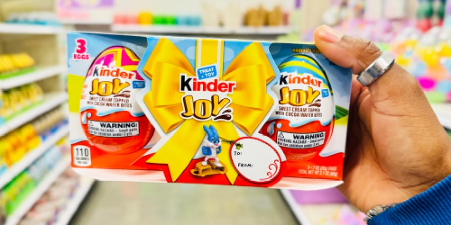 Rare Walmart Cash Offers on Kinder Joy Easter Eggs