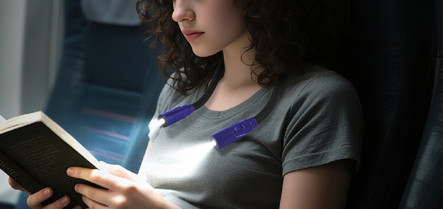 Rechargeable Neck Lights from $7.99 on Amazon (Great for Travel!)