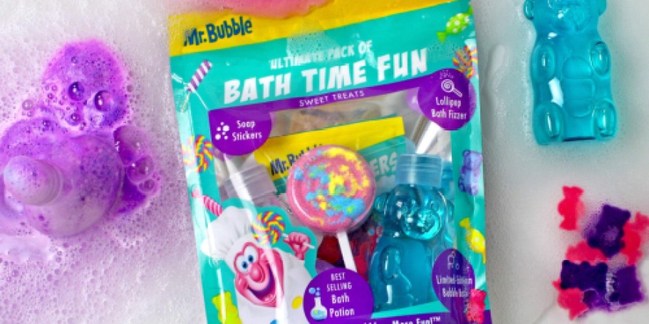 Mr. Bubble Bath Time Fun Pack Only $5.97 on Walmart.com – Includes 4 Products!