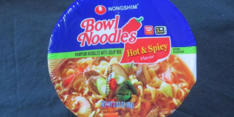 Nongshim Ramen Noodles 6-Pack Just $5 Shipped on Amazon