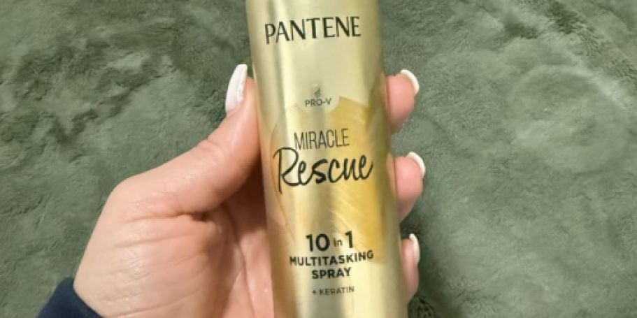 Pantene Miracle Pantene Miracle Rescue 10-in-1 Multitasking Spray Just $7 Shipped on Amazon (Reg. $16)