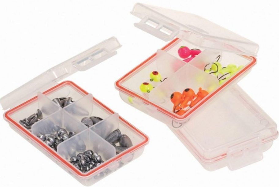 Stock images of three Plano Small Waterproof Boxes