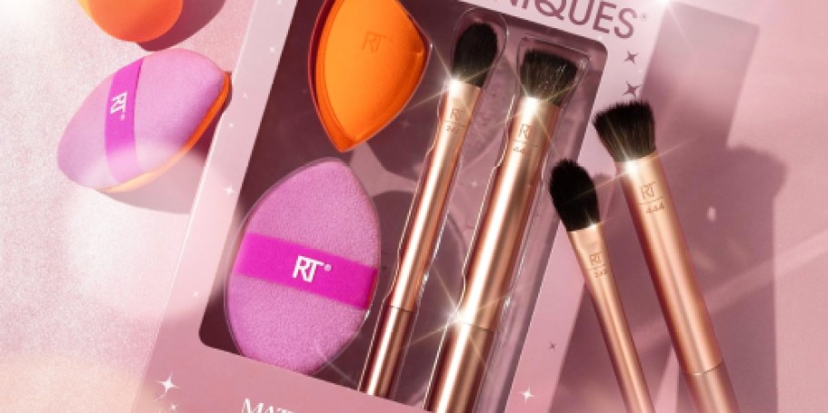 Real Techniques 4-Piece Brush & Sponge Set Only $9.99 Shipped (Regularly $20)
