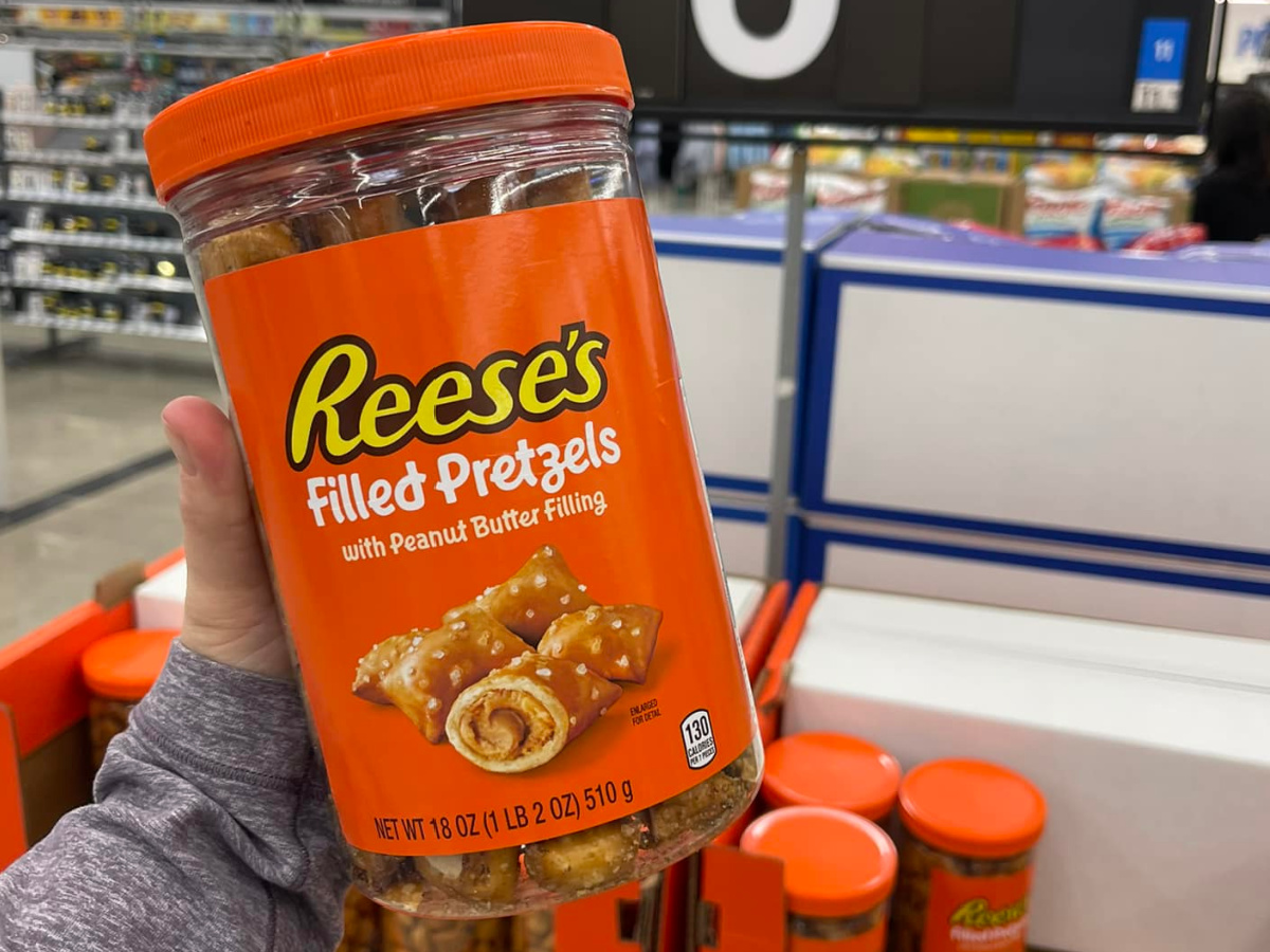 Reese’s Filled Pretzel Jars ONLY $5 Each Shipped on Amazon – Just Buy 2!