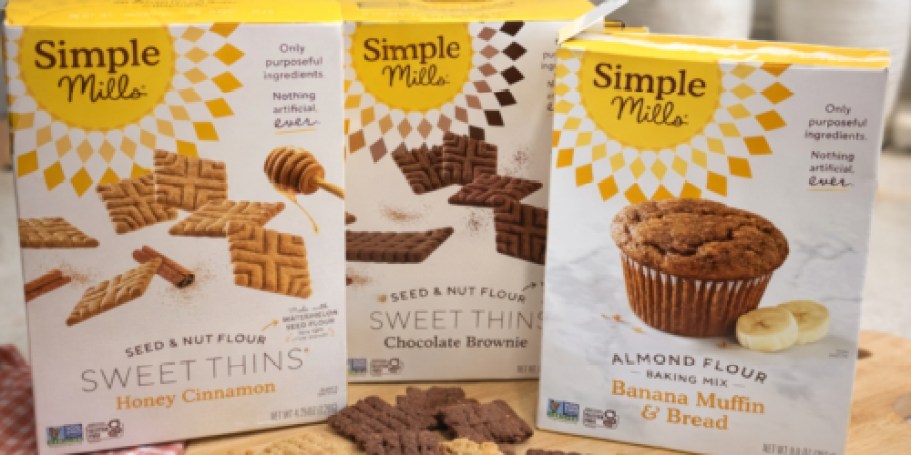 Gluten Free Amazon Deals: Simple Mills Cookies & Crackers from $3.54 Shipped