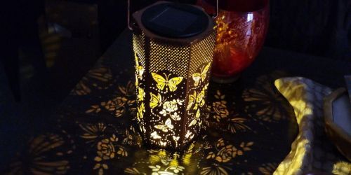 Outdoor Solar Lanterns from $7.99 Shipped for Amazon Prime Members