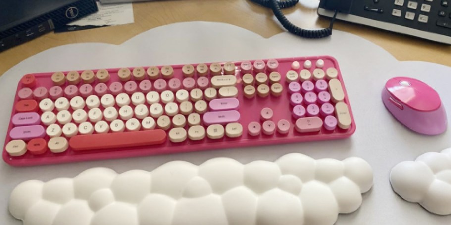 Trendy Wireless Keyboard & Mouse Just $23.99 Shipped on Amazon (Reg. $40)