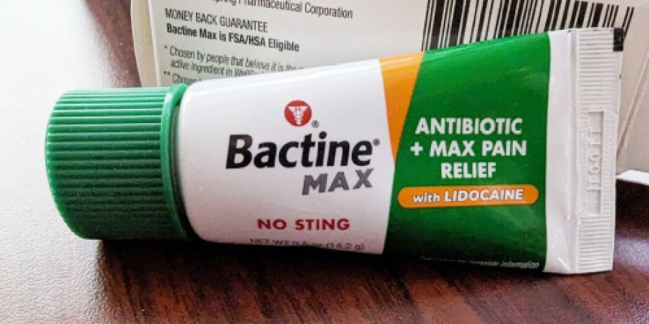 Bactine MAX Antibiotic Ointment Just $3.73 Shipped on Amazon