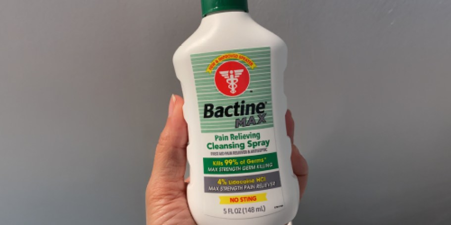 Bactine Max First Aid Spray Just $4 Shipped on Amazon (Regularly $8)