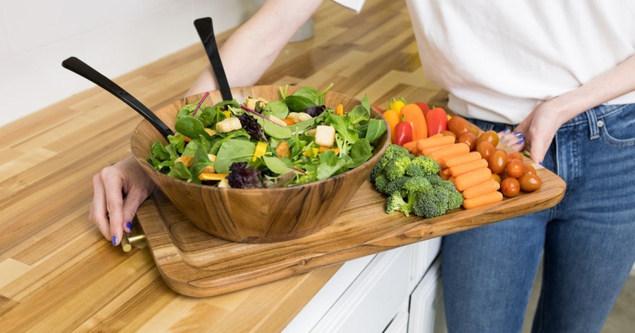 Better Homes & Gardens Acacia Wood Kitchen Items from $16 (Reg. $30)