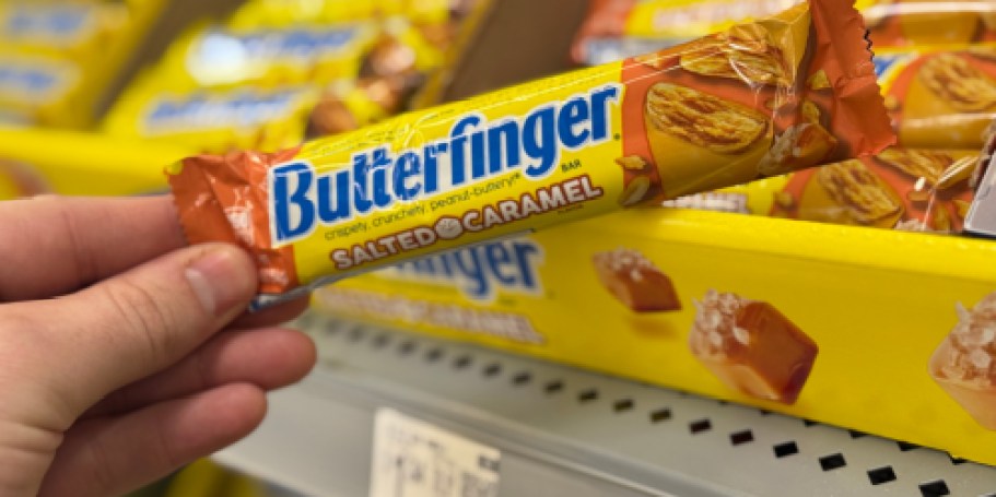 NEW Butterfinger Salted Caramel Bar Only 34¢ After Walmart Cash