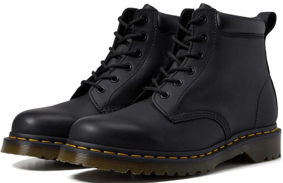 black Dr. Martens 939 Ben Six-Eye Core Boots