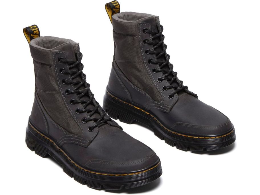 brown Dr. Martens Combs Jungle Zip Casual Boots