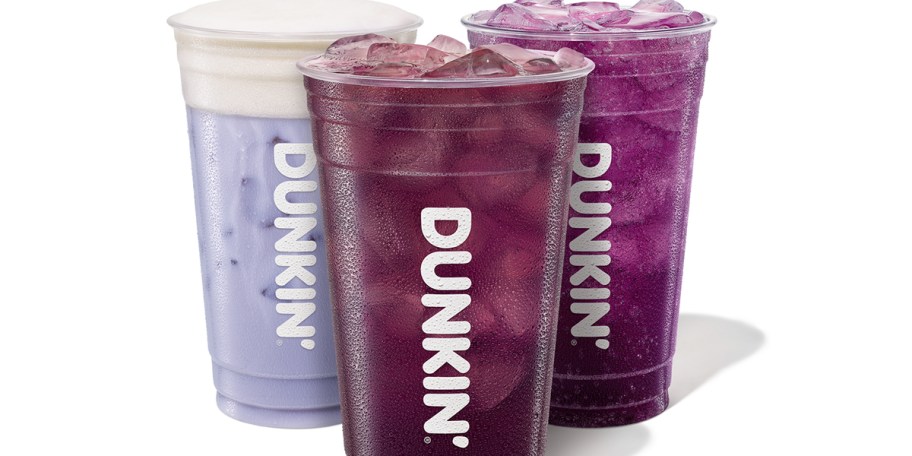 three berry acai dunkin drinks 