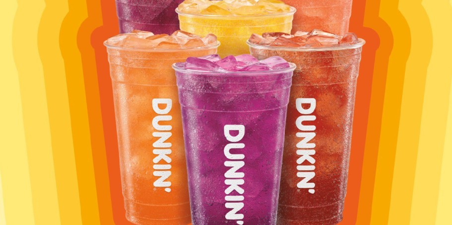NEW Dunkin’ Zero-Sugar Energy Drink Only $3 After 1 PM