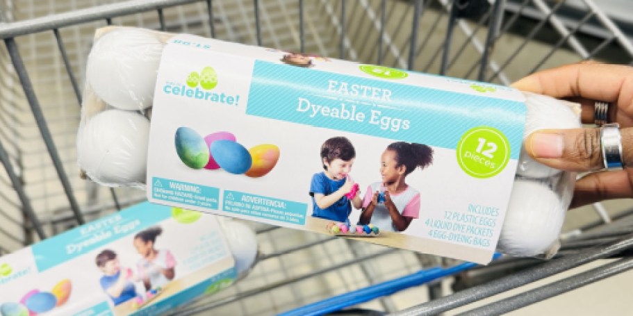 Dyeable Easter Eggs Dozen Only $2.96 on Walmart.com