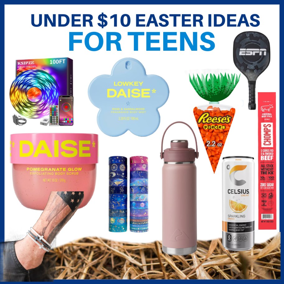 collage of teen easter ideas